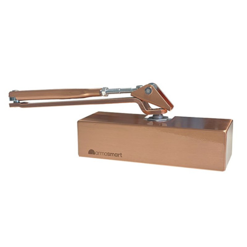 Size 2-4 - EN1154 CE Marked Door Closer - EN1634 Fire rated to FD 60 Timber, FD240 Steel - - Armasmart with Copper coating finish