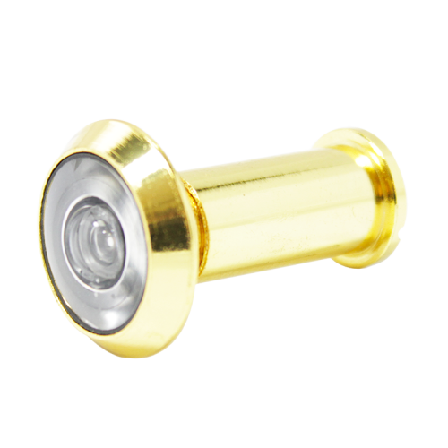 Wide Angled Door Viewer 35-55mm In Brass - SBD Approved