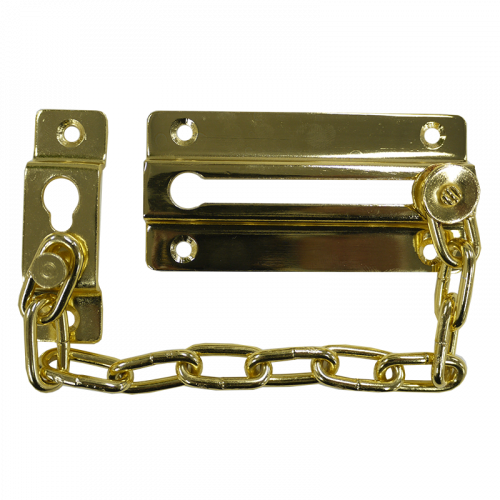 Polished Brass Door Chain (sliding)