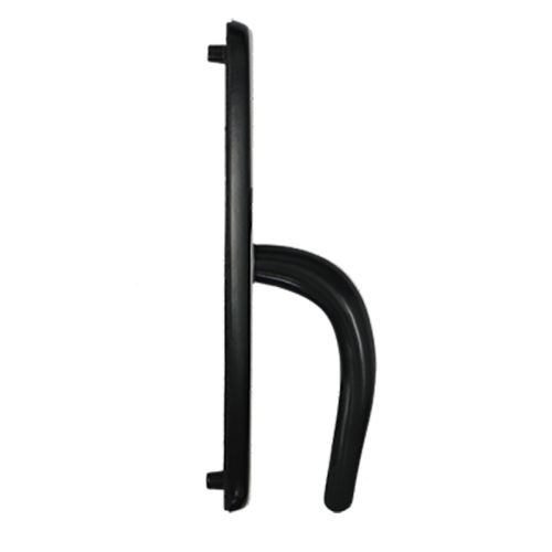 Nanocoast Handle for Fullex Gemini, SL16 and Type A Case - 243mm Backplate - 68mm Centres - Black SS316 - FIXED LEVER