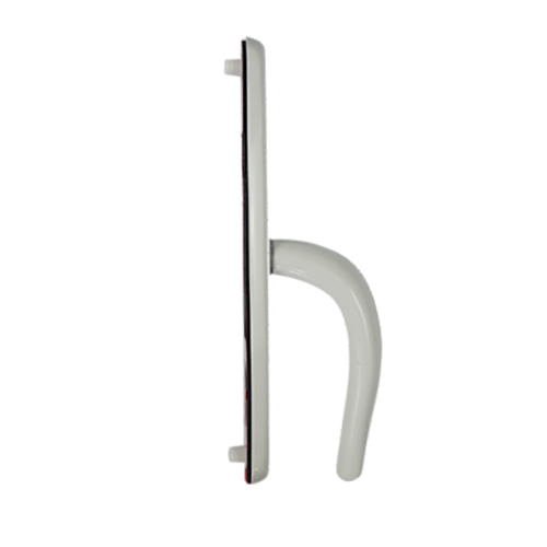 Nanocoast Handle for Fullex Gemini, SL16 and Type A Case - 243mm Backplate - 68mm Centres - White SS316