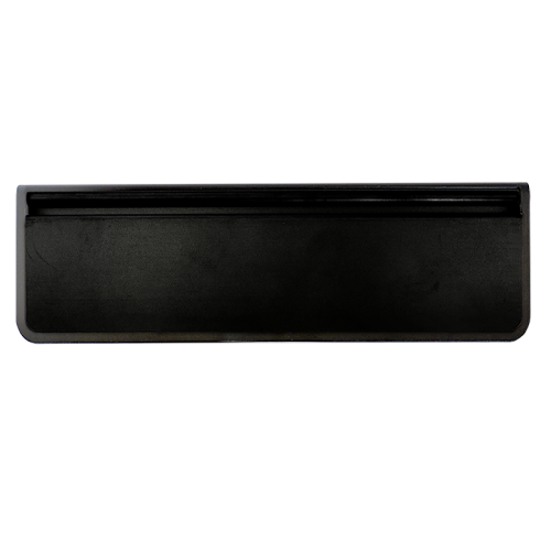 Doormaster Letterplate 10" 40/80 Black Flap
