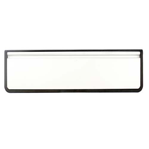 Doormaster Letterplate 10" 40/80 White Flap