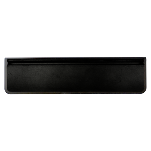 Doormaster Letterplate 12" 40/80 Black Flap
