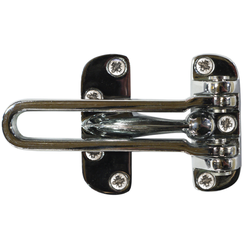 Door Restrictor Chrome Plate