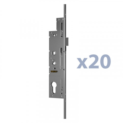 20 Auto Locks with Keep, 20 x 3 piece Keep Sets (no buckets), 80 Cranked Hinges 