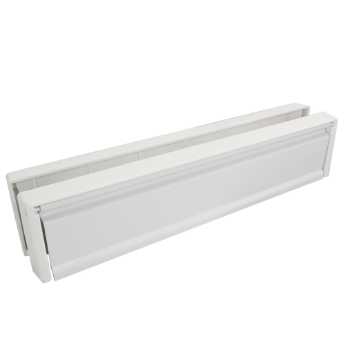 Framemaster Letterplate 12" 40/80 White on White
