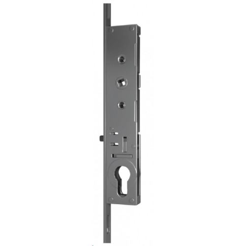 Patio Lock - 7mm Spindle | 20mm Backset | 219mm Backplate | 6 Hooks (Opposing)