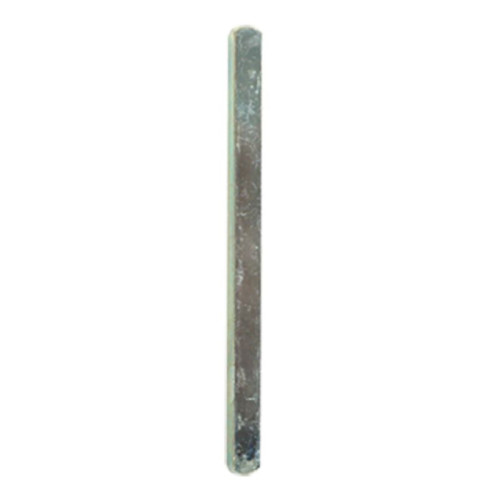 130mm x 8mm Solid Spindle Zinc/Clear