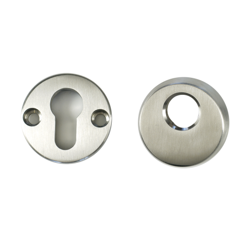 High Security Escutcheon Satin Stainless Steel Nanocoast