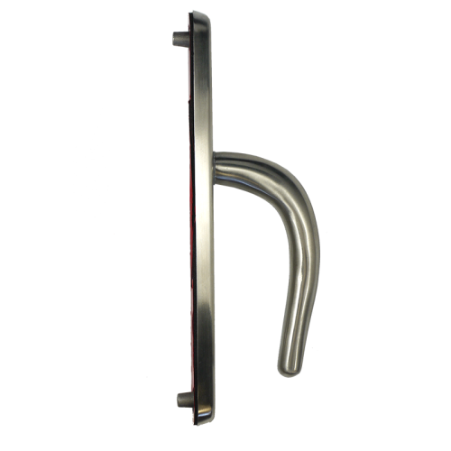 High Security Handle 243mm Backplate - SS304 SSS
