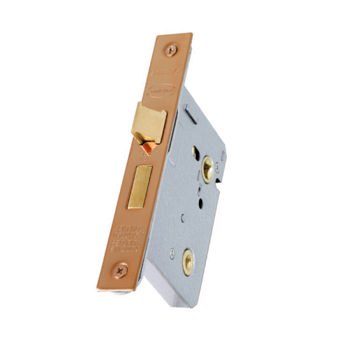 51.07 65 MM BRONZE MORTICE BATHROOM LOCK