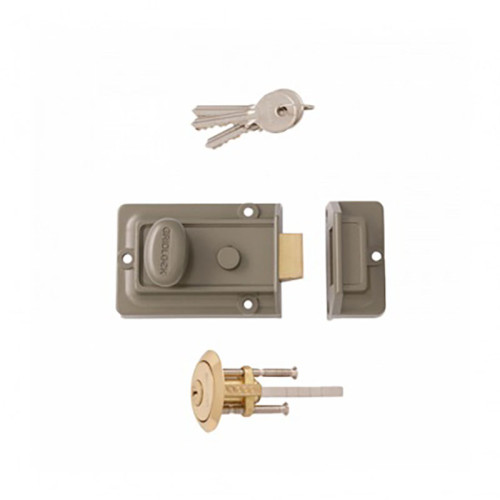 Intelligent Hardware 60mm Traditional Night Latch - Blister Packed