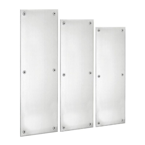 Intelligent Hardware Rectangular Push Plate with Square Corners - G304