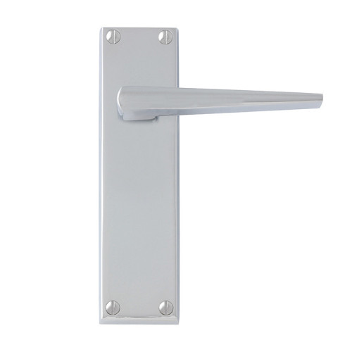 CONTEMPORARY SATIN CHROME LATCH FURNITUR