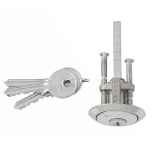 POLISHED CHROME RIM CYLINDER PULL