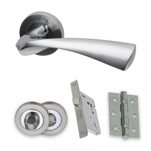 Intelligent Hardware Truro Bathroom Door Pack