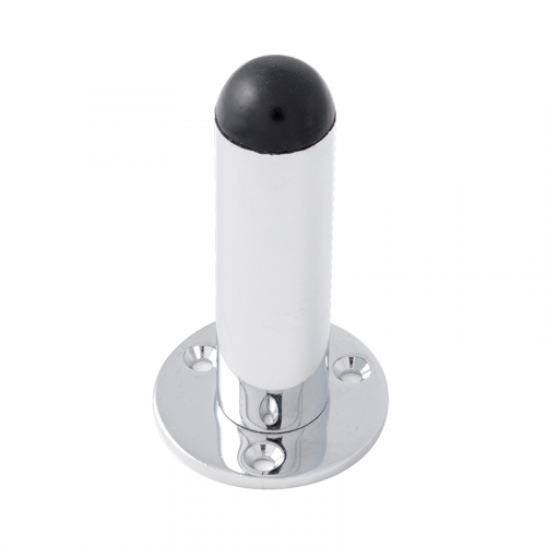 75 MM SATIN CHROME CONCEALED DOORSTOP