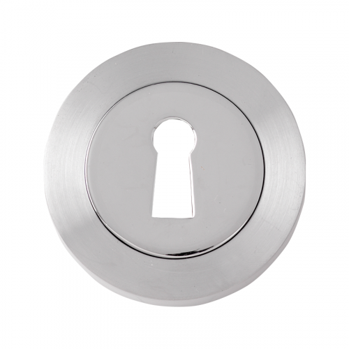 51 MM DIA SATIN CHROME STD ESCUTCHEON