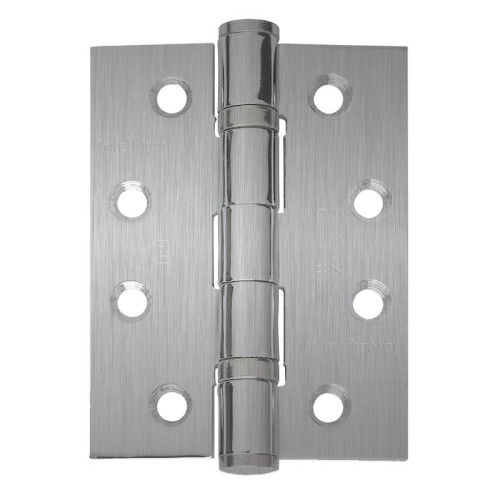 100x75mm SATIN NICKEL 2BB STEEL HINGE CE
