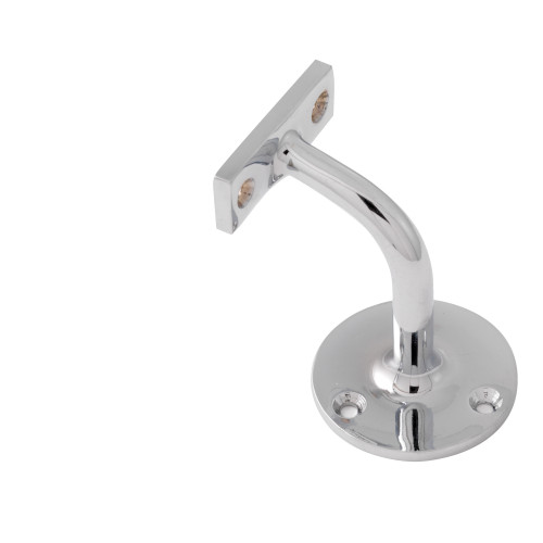 Intelligent Hardware Heavy Duty Handrail Bracket in Polished Brass