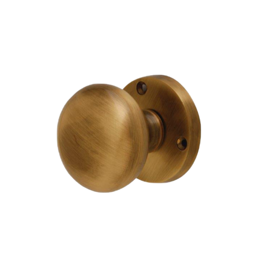 Intelligent Hardware Mushroom Round Mortice Knob on Round Rose