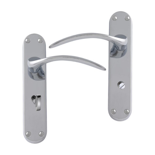 Intelligent Hardware Majestic Lever Bathroom Furniture in Chrome Plated
