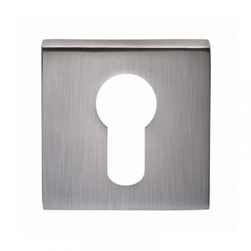 13E SATIN CHR SQU EURO ESCUTCHEON LUCCA