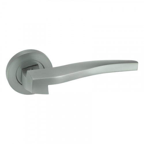 035-16E VITRO PEARL NICKEL LEVER ON ROSE