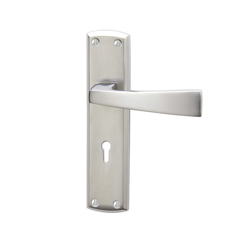 RITZ CP/SC DUAL FINISH LEVER LOCK FURN