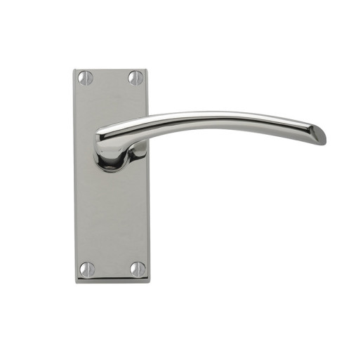 ROMA POL'D CHROME SHORT LATCH FURNITURE