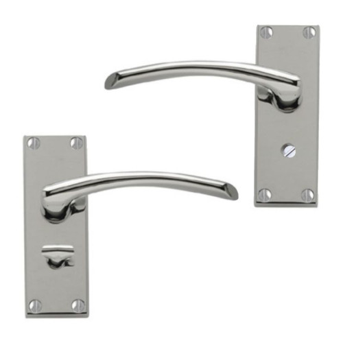 Intelligent Hardware Roma Lever Bathroom Furniture - Long Plate