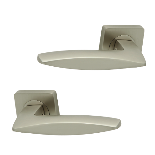 Intelligent Hardware Sable Lever on Square Rose