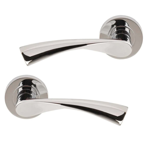 Truro Round Rose Lift Lever Advanced Satin Chrome Plate finish