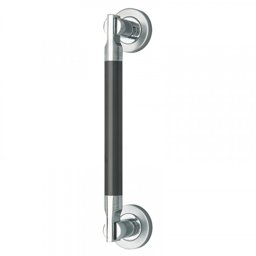 TURQUOISE CHROME / BLACK NICKEL DUAL FINISH PULL HANDLE