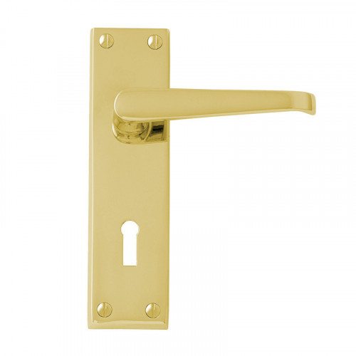 VICTORIAN PB LEVER LOCK FURNITURE