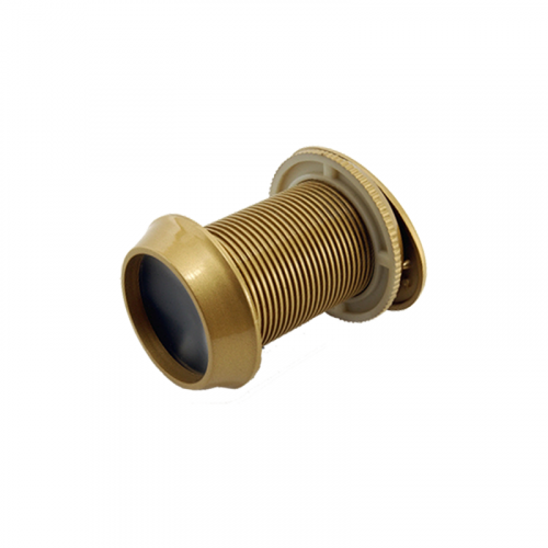 Secure-To-View Door Viewer in Gold