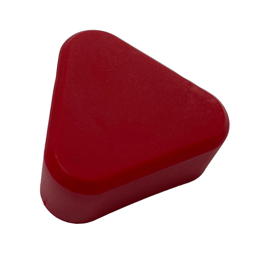 Accessable Thumbturn Lever Grip in Red Triangle for all UAP and Schlosser Cylinders