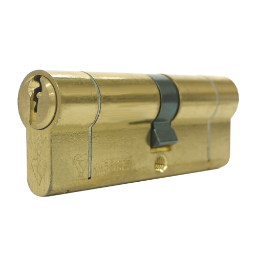 60mm 25-10-25 (30/30) Brass UAP+ 1* Kitemarked Euro Cylinder
