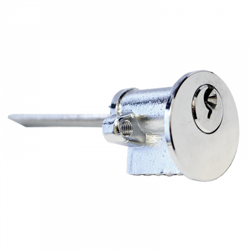 Zero Lift Rim Cylinder - Chrome - Anti Pick, Anti Drill, Anti Bump