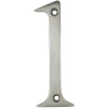 3" Nanocoast Number 1 Satin Stainless Thin Screw Fix Door Number