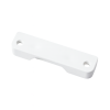 UAP Cockspur Window Handle Striker Plate in White