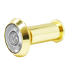 Wide Angled Viewer 35-55mm Brass 14mm Barrell Without Cover - SBD Approved