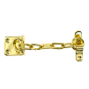 Narrow Door Chain In Brass