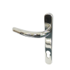 Nanocoast Door Handle 219mm Backplate - 92mm Centres - Mirror Polished SS