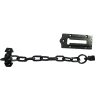 Black Iron Door Chain