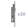 20 Auto Locks with Keep, 20 x 3 piece Keep Sets (no buckets), 80 Cranked Hinges 