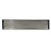 Framemaster Letterplate 12" 20/40 Silver Anodised Flap