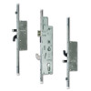 3 hook, 2 anti lift & latch 45mm Backset lock on 44mm white aluminium faceplate dual spindle