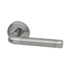 Intelligent Hardware Polished Chrome / Satin Chrome Apollo Lever on Round Rose